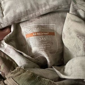 34 Short- Crye G3 Field Pant